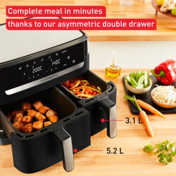 Tefal Dual Easy Fry Air Fryer 8.3L | EY901840