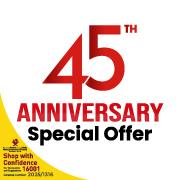 45th Anniversary Offers