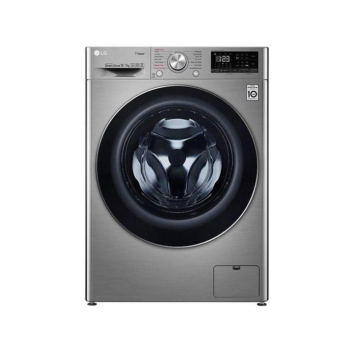 LG Washer & Dryer, 10/7 Kg, Bigger Capacity, AI DD, Steam, ThinQ | F4V5RGP2T