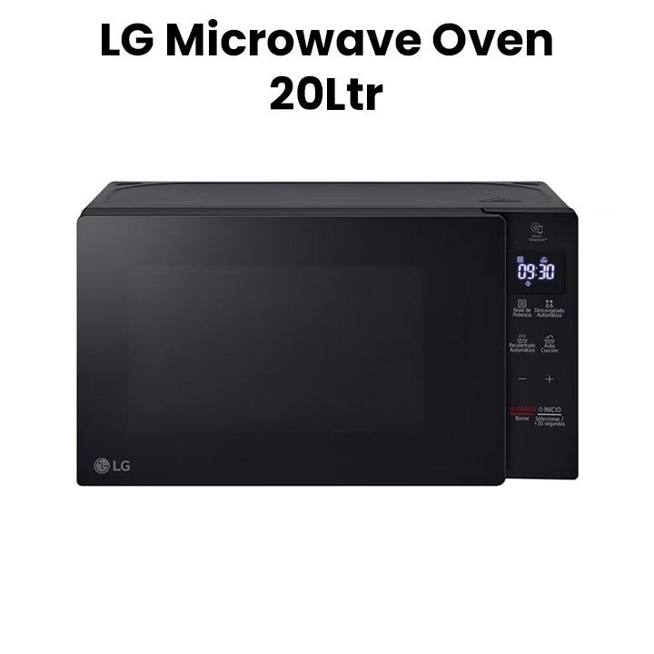 LG 20Ltrs Solo  Microwave Oven Black Smog Glass Finish Made in China | MS2032GAS