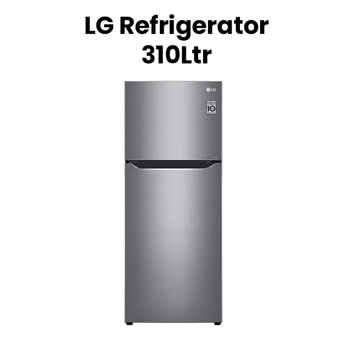 LG 310L Refrigerator Platinum Silver |GR-B355PLMB