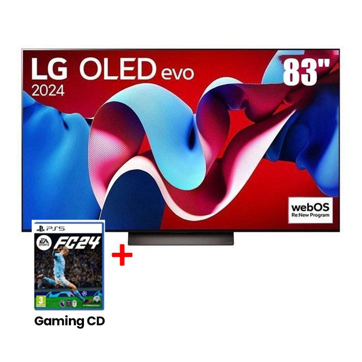 LG 83-inch OLED evo C4 4K Smart TV AI Magic remote Dolby Vision webOS24 2024 | OLED83C46LA
