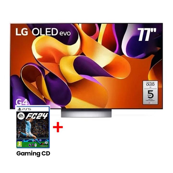 LG 77 inch OLED Evo 4K Smart TV | OLED77G46LA
