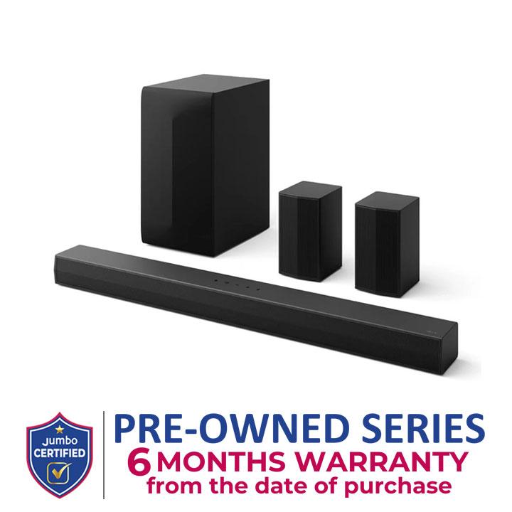 LG Soundbar for TV with Dolby Atmos 600W 5.1.1 channel | S75TR