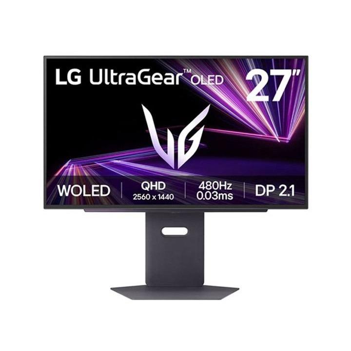 LG 27'' UltraGear™ OLED 480Hz QHD gaming monitor, 0.03ms (GtG), DP 2.1, DisplayHDR True Black 400 | 27GX790A-B