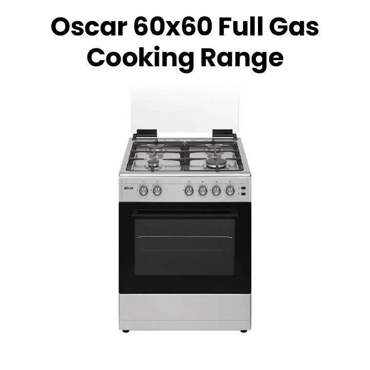 Oscar 60x60 Full Gas Cooking Range | OCR6064FGSS1