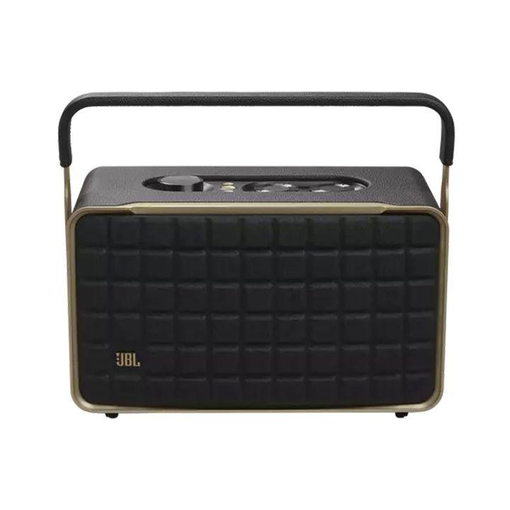 JBL Authentics 300 Smart Home Speaker with Wi-Fi, Bluetooth and Voice Assistants with Retro Design