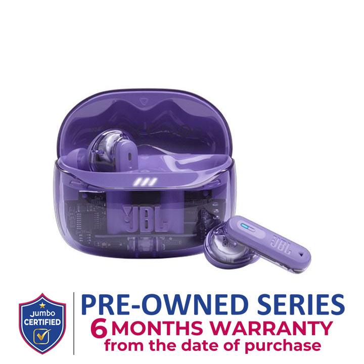 JBL Tune Beam 2 True Wireless Noise Cancelling Earbuds Ghost Edition - Purple | TUNEBEAM2