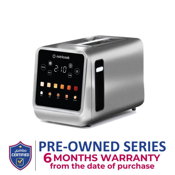 Nutricook 2-Slice Stainless Steel LED Digital Toaster 850W | NC-TS201