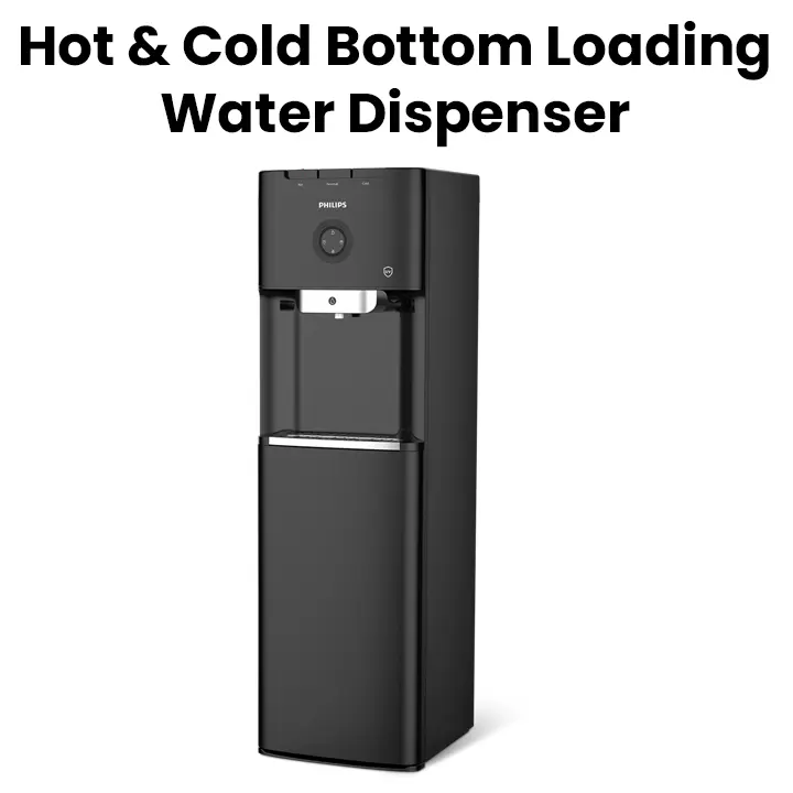 Philips Hot, Cold & Ambient Water Dispenser Bottom Loading | ADD4968BK/56