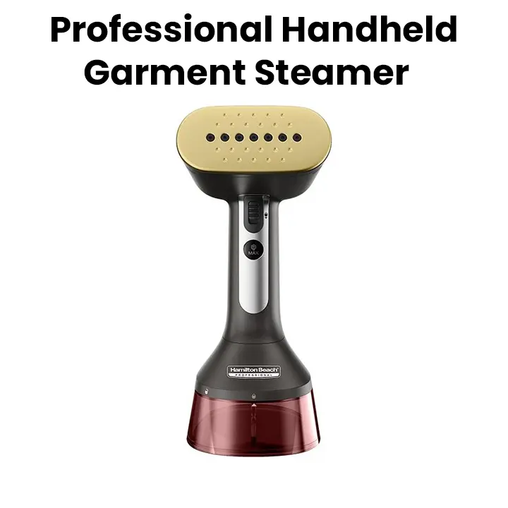 Hamilton Beach Professional Handheld Garment Steamer - Black | 11590-ME