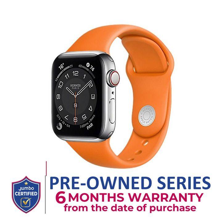 Apple Watch Hermes Series 44mm SS Fauve Barenia Single Tour