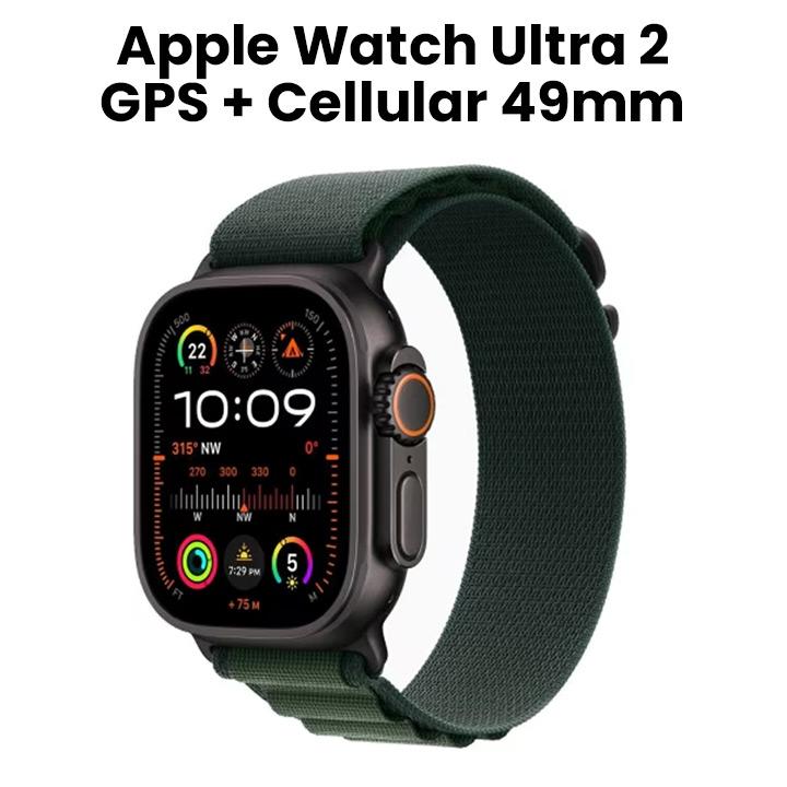 Buy Apple Watch Ultra 2 GPS + Cellular 49mm Black Titanium Case 