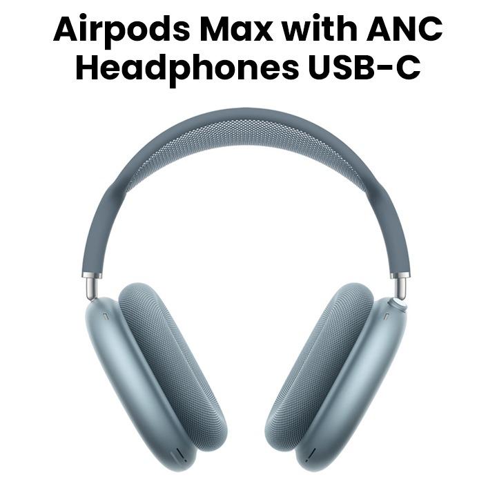 Apple Airpods Max with Active Noise-Cancelling Headphones - Blue | MWW63ZE/A