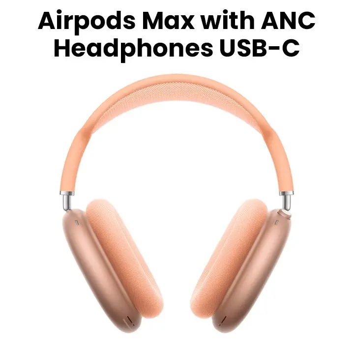 Apple Airpods Max with Active Noise-Cancelling Headphones - Orange | MWW73ZE/A