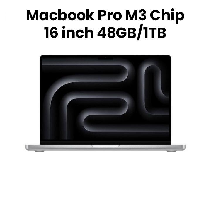 Apple MacBook Pro 16-inch M3 Max Chip with 16-Core CPU & 40-Core GPU, 48GB RAM, 1TB SSD - Space Gray |MUW73ZS/A