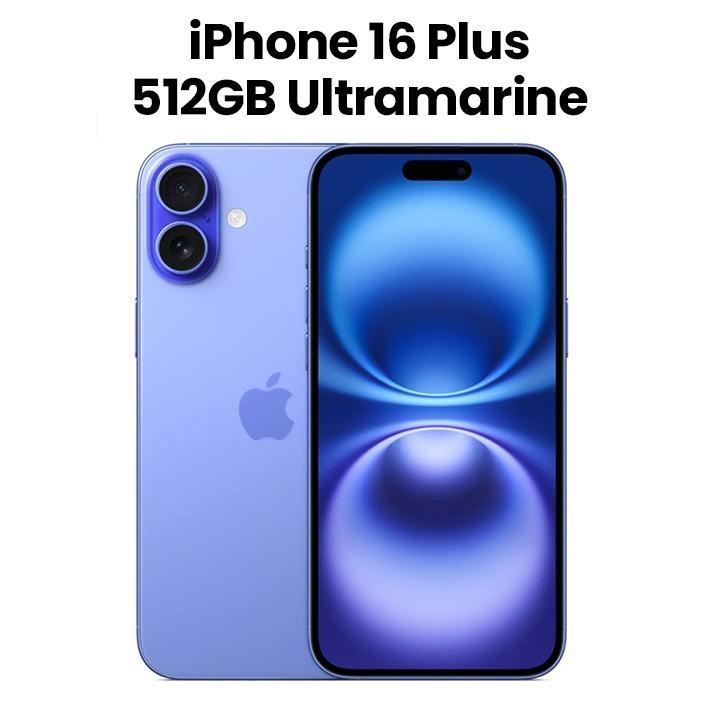 Apple iPhone 16 Plus 512GB Smartphone - Ultramarine | MXVR3AE/A