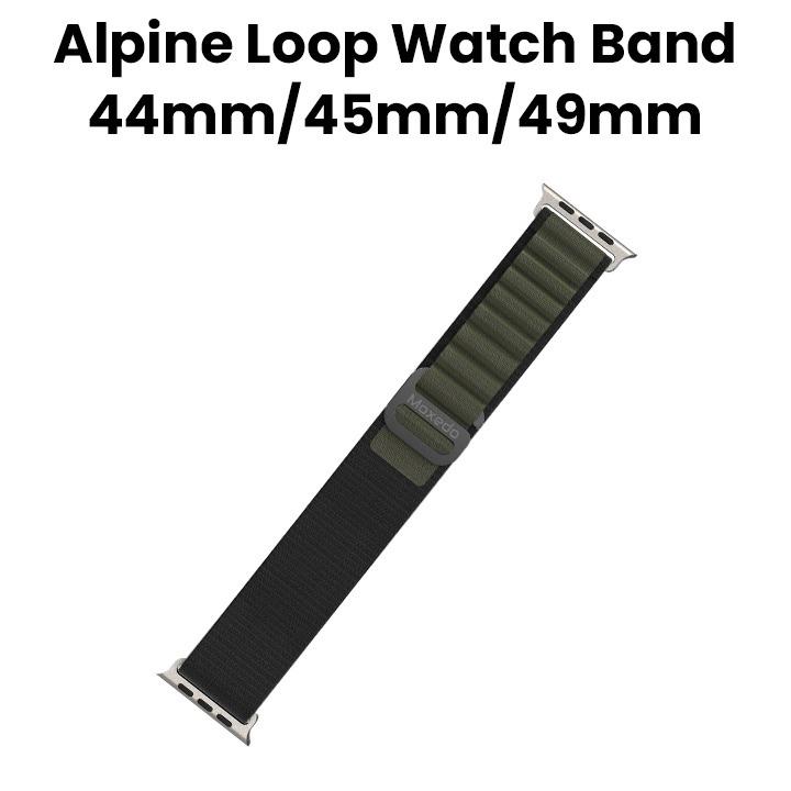 Moxedo Alpine Loop Watch Band 44/45/49mm - Field Green | MX-AWB027