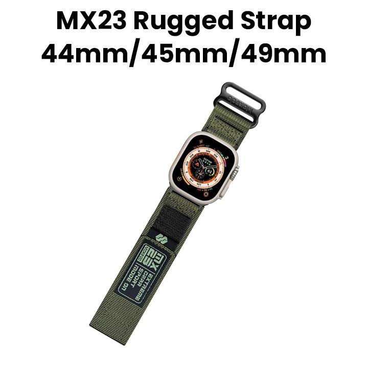 Moxedo MX23 Sports Rugged Strap 44/45/49mm - Army Green | MX-AWS012