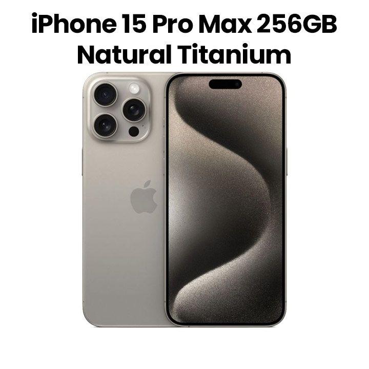 Buy Apple iPhone 15 Pro 256GB Natural Titanium (MTV53AA/A) at the 
