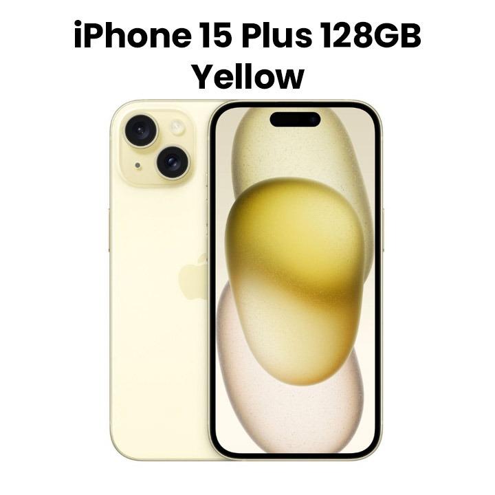 Apple iPhone 15 Plus 128GB - Yellow |  MU123AA/A
