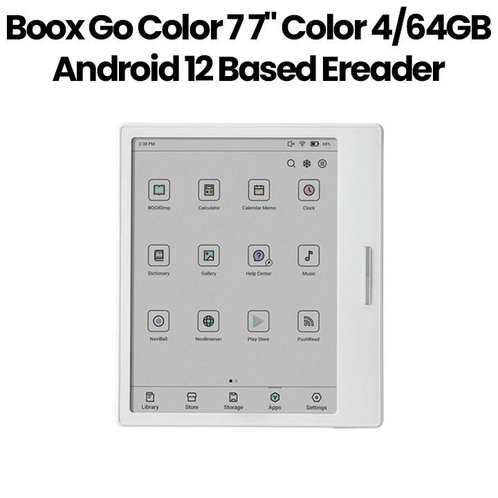 Boox Go Color 7 Android 12 Color E-Reader 7-Inch - White | GO COLOR 7