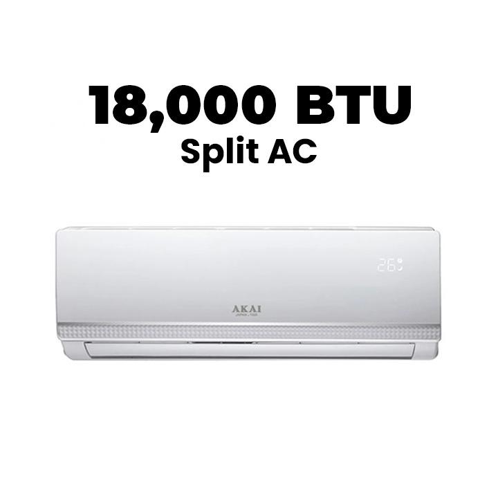 Akai Split Air Conditioner 1.5 Ton- BTU 18043 | ASA18TR
