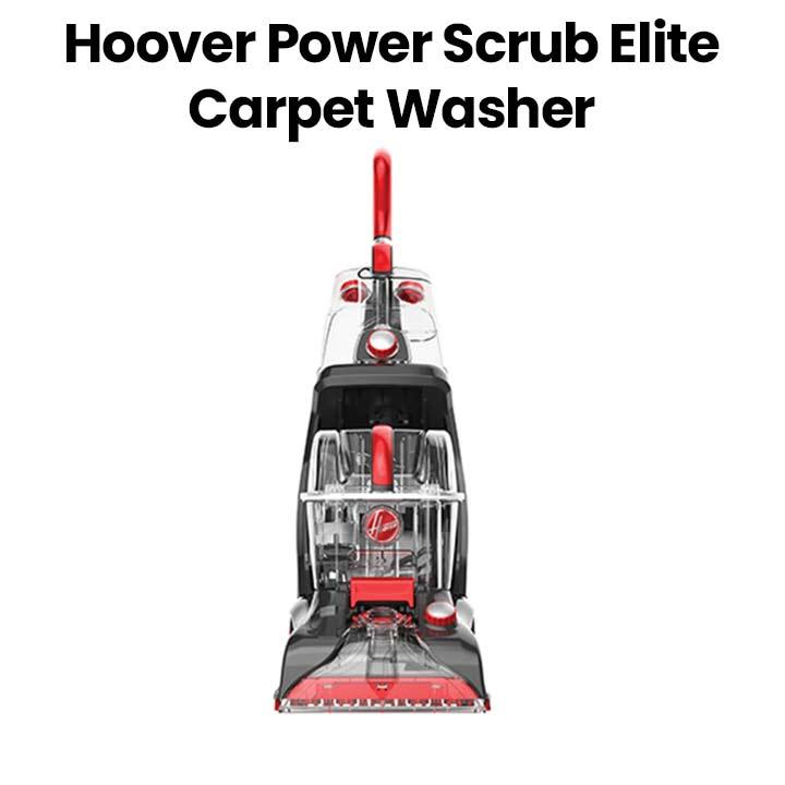 Hoover Power Scrub Elite Rapid Carpet Washer – Red | CWGDH012