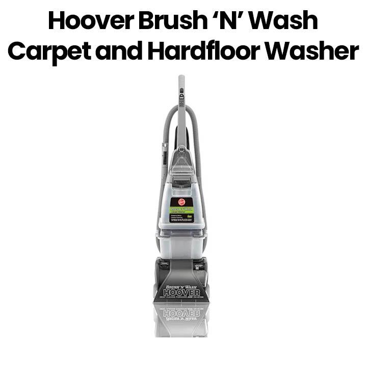 Hoover Brush N Wash Carpet and Hard Floor Washer – Grey | F5916-901