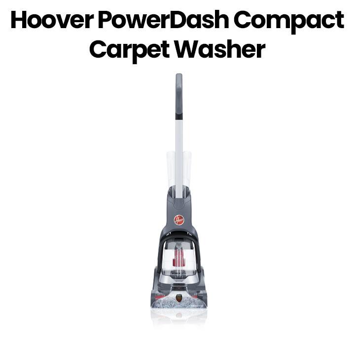 Hoover Power Dash Compact Carpet Washer – Grey | CDCW-PDME