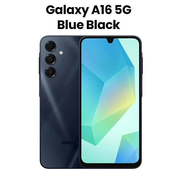 Samsung Galaxy A16 5G Smartphone – Blue Black | SM-A166EZKDMEA