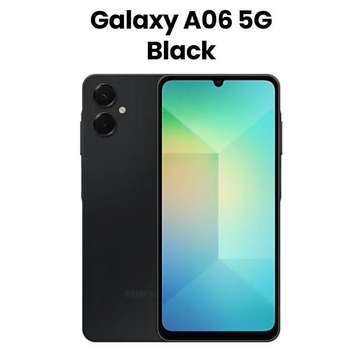 Samsung Galaxy A06 5G Smartphone – Black | SM-A066EZKVMEA