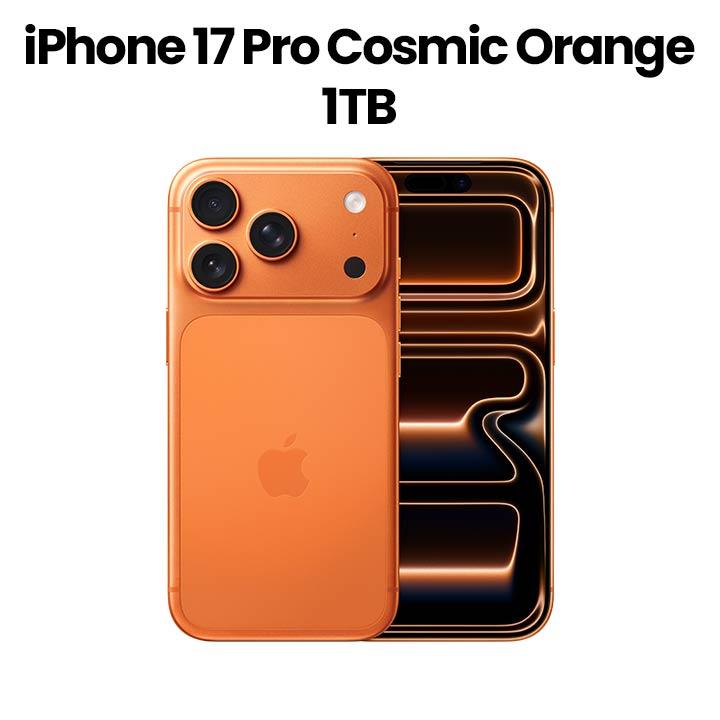 Apple iPhone 17 Pro 1TB Smartphone | Cosmic Orange | MG8E4AH/A