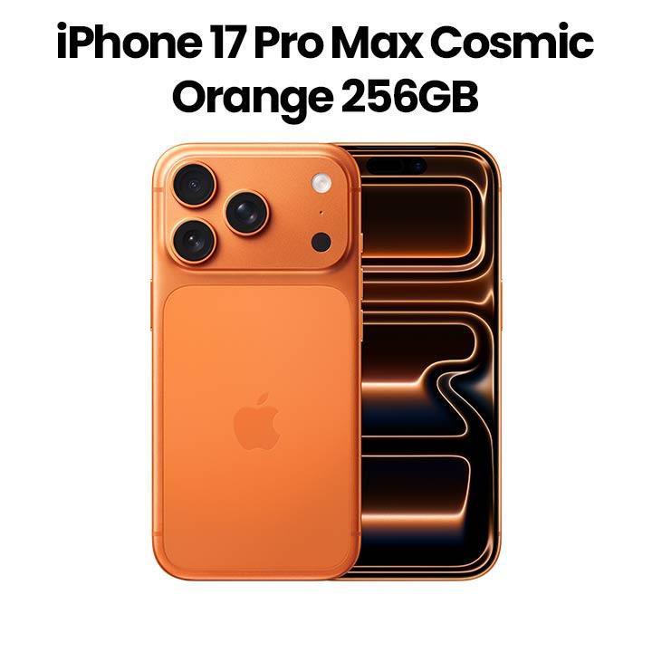 Apple iPhone 17 Pro Max 256GB Smartphone | Cosmic Orange | MFY94AH/A