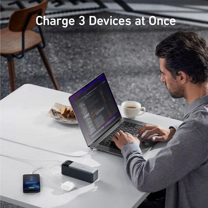 Anker 737 Powerbank 24000mAh 140W – Black | A1289011