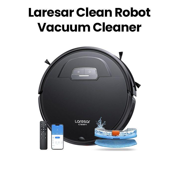 Laresar Evol 3 Robot Vacuum Cleaner- Black | EVOL-3