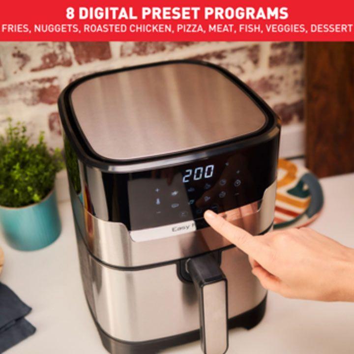 Tefal Easyfry & Grill 2-in-1 Precision+ Digital Air Fryer 4.1L | EY505D27