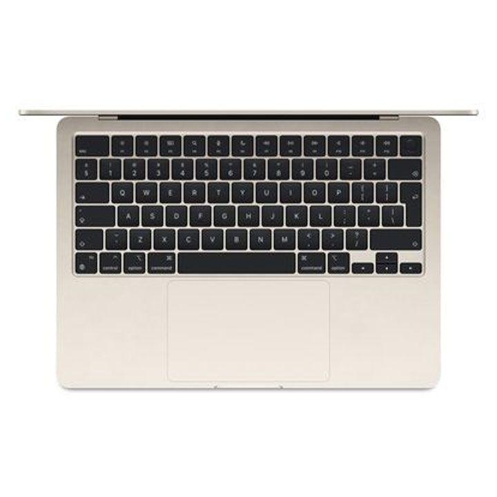 Apple 13-inch MacBook Air: Apple M3 chip with 8-core CPU and 8-core GPU, 16GB, 256GB SSD - Starlight |MC8J4AB/A