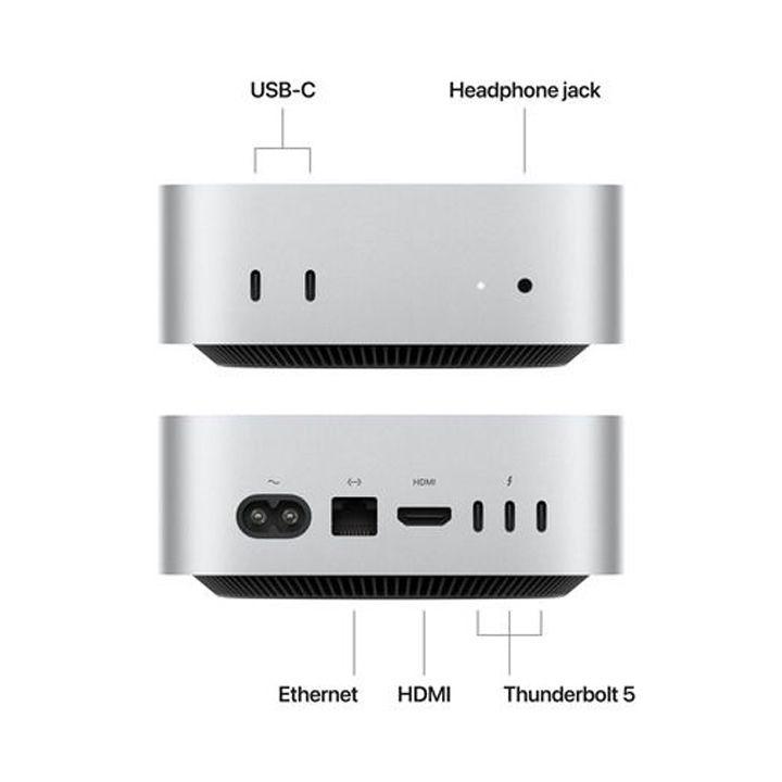 Apple Mac Mini: Apple M4 Pro chip with 12-core CPU and 16-core GPU, 24GB, 512GB SSD |MCX44AB/A
