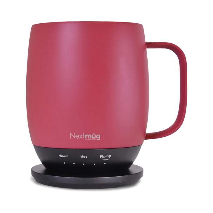 NextMug Temperature-Controlled Self-Heating Coffee Mug - Dusty Rose | MMA-1122