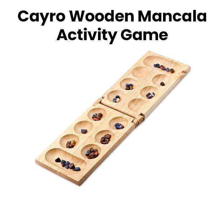 Cayro Wooden Mancala Activity Game|CYR620