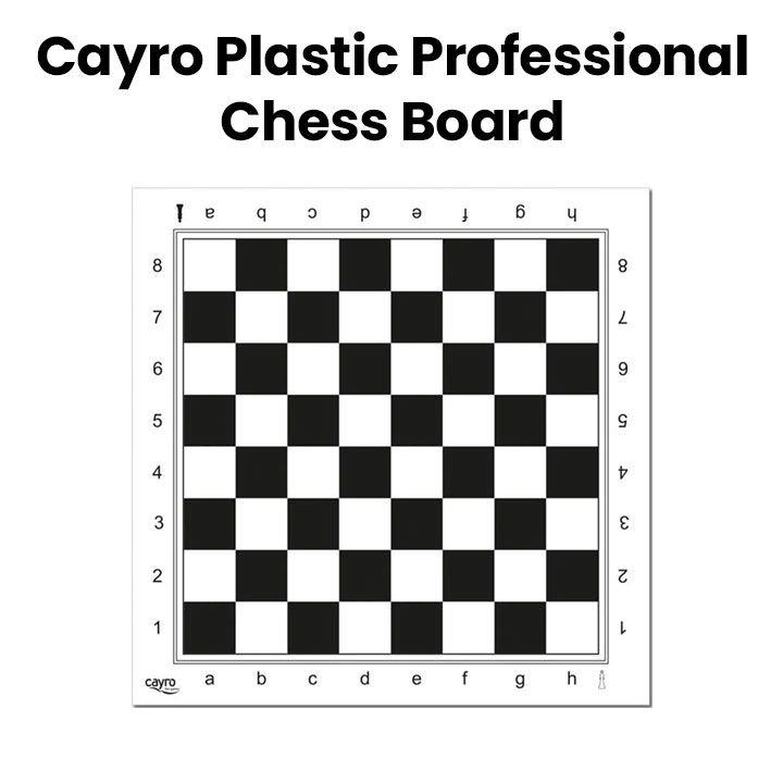 Cayro Plastic Professional Chess Board|CYRT-90/2