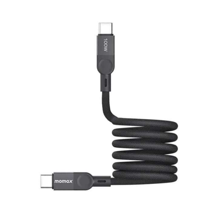Momax Elite Mag Link 100W USB-C to USB-C Magnetic 1M Cable | DC35D
