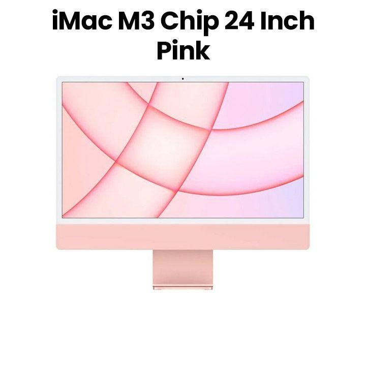 Apple iMac With Retina 24-Inch 4.5K Display M3 Pink (MQRD3AB/A)