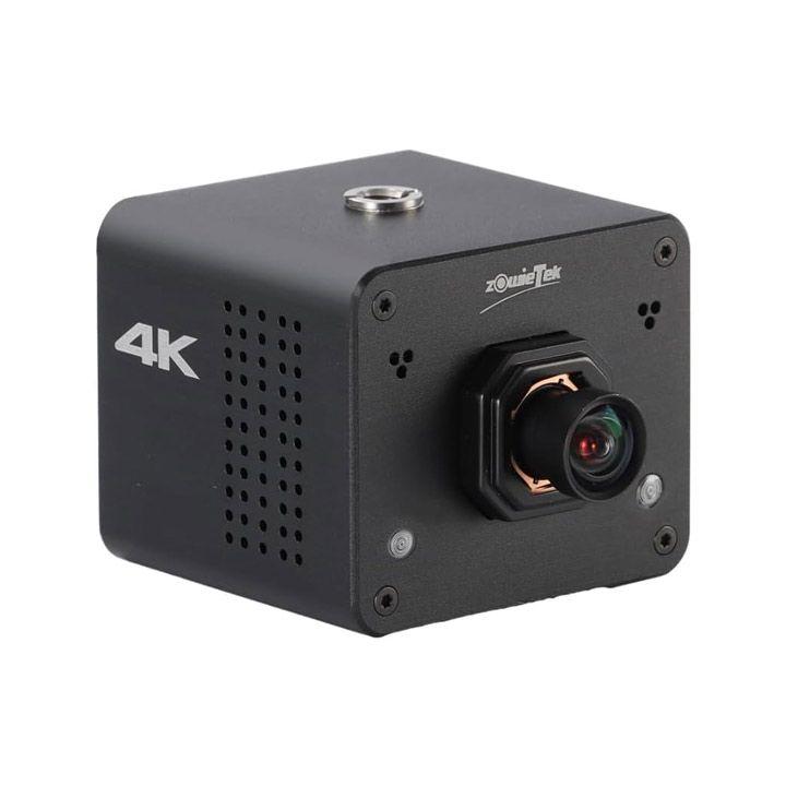 ZOWIETEK 4K Native NDI|HX3 POV Box Camera - HDMI/SDI, RTSP/RTMP/SRT, Live Streaming to YouTube/Facebook - Black | M12-AF