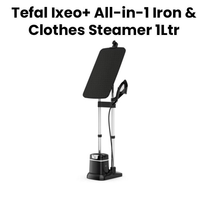 Tefal IXEO+ All-In-1 Iron & Clothes Steamer Solution | QT1510G0