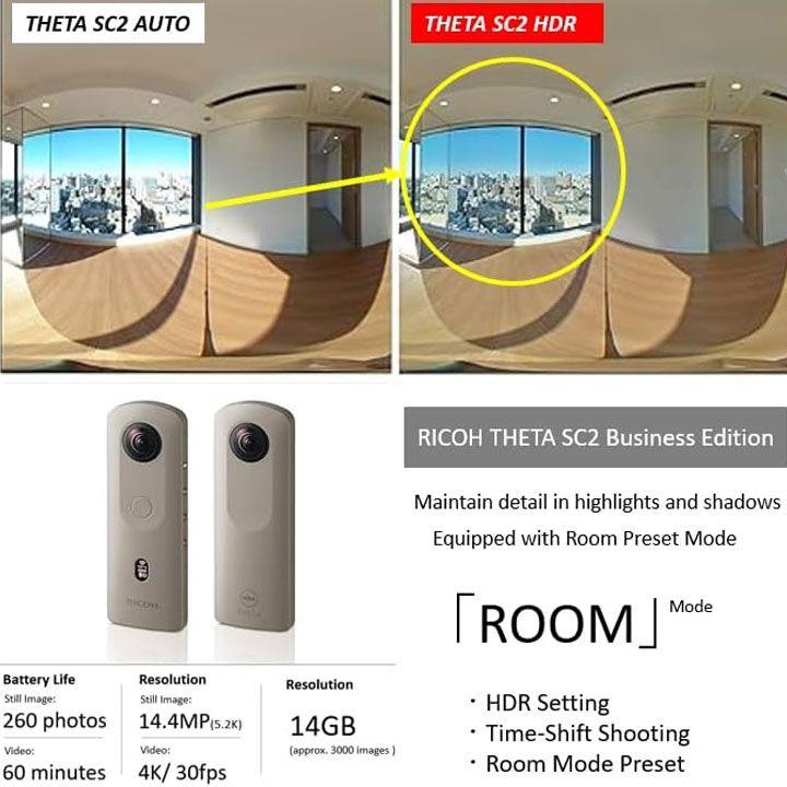 RICOH Theta SC2 Business Edition 360° Camera - Grey| Theta SC2 Business