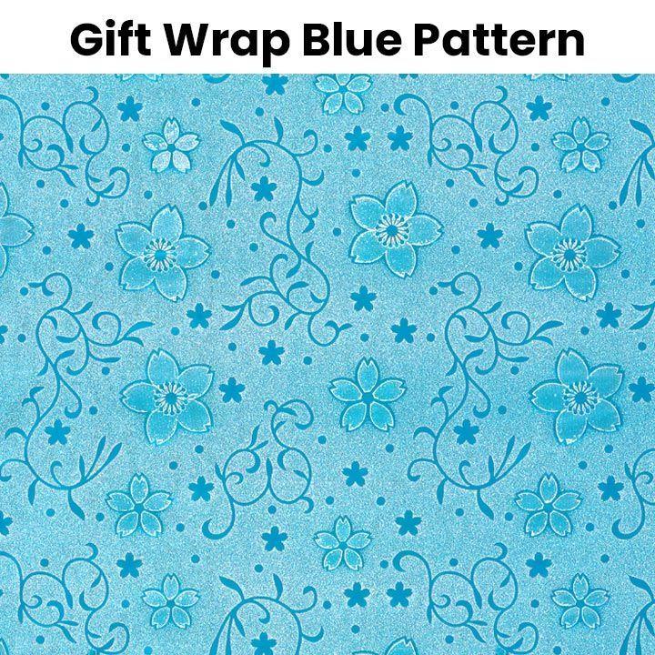 Gift Wrap Jumbosouq - Blue Pattern