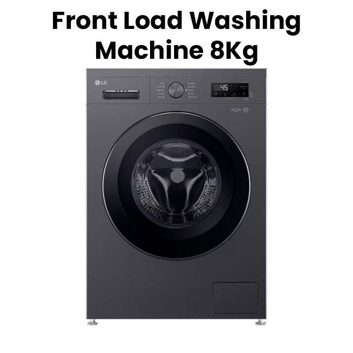 LG 8Kg Front Load Washing Machine Middle Black Made In China | F2Y1TYP6J