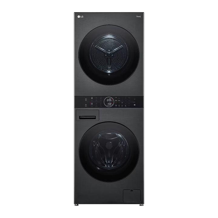 LG 12/10 Kg Wash Tower - Black Steel | W4W8BVPKZHM